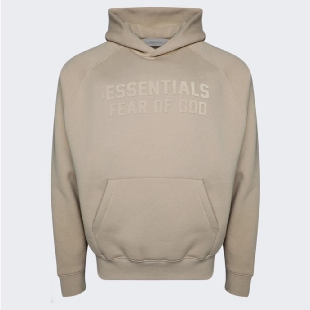 Essentials Beige Hoodie